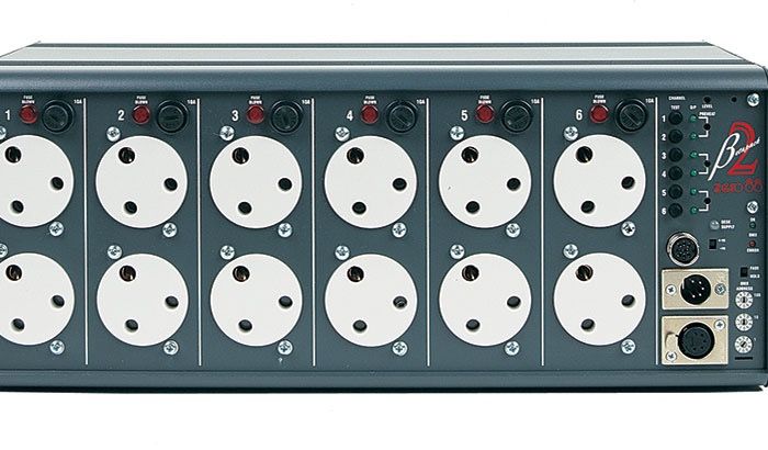 15a Dimmer - 6 Channel with DMX